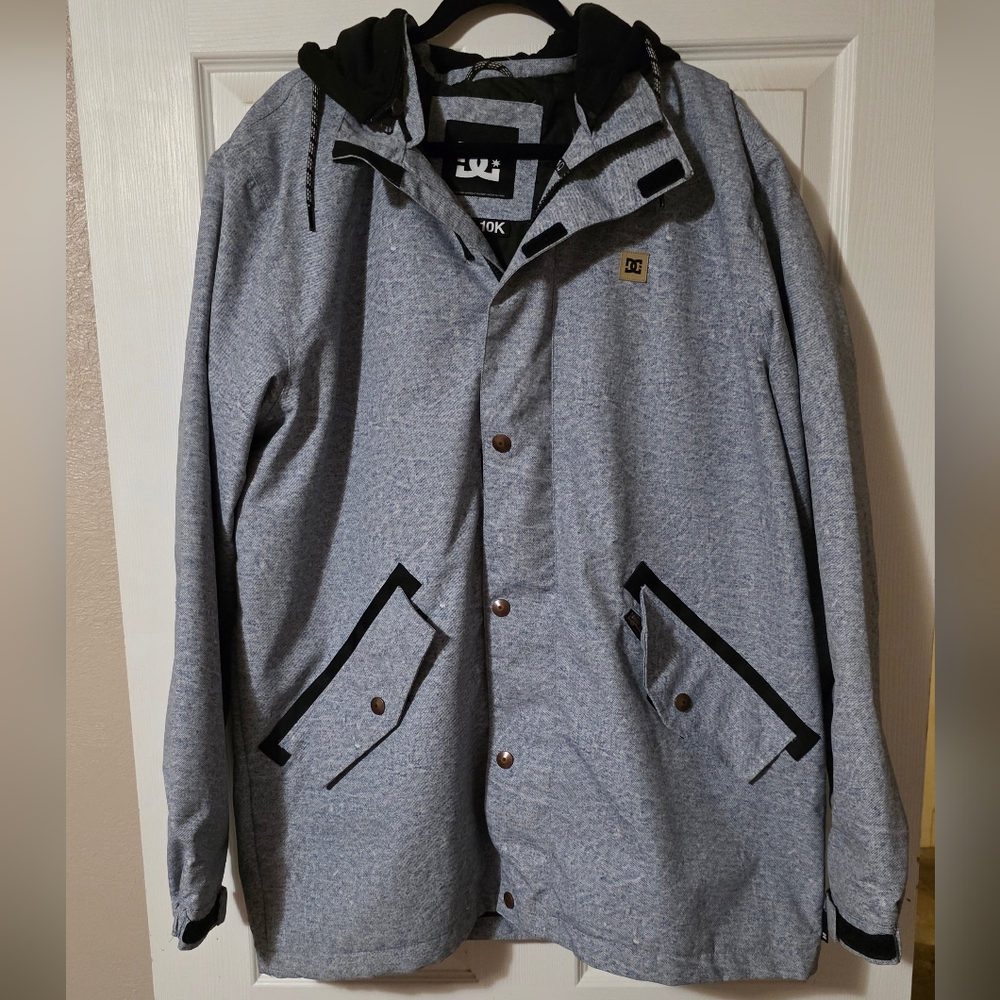 DC Men's Light Blue Heavy Weight Jacket
